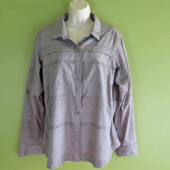 REI Tops - REI Grayish Purple Long Sleeve Outdoors shirt L